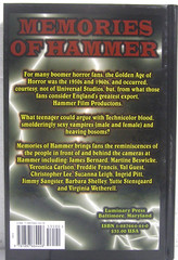 Memories of Hammer Gary Svekla 2002 USA Sheridan Books 256 Pages