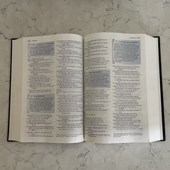 Student Bible NIV Zondervan Black Hardcover 2002 No Writing or Underlining VG