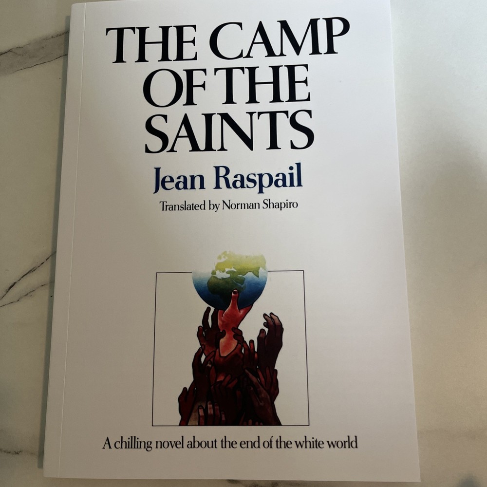 The Camp of the Saints Paperback by Jean Raspail ,large print 8.5 *11.5 reprint
