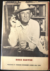 Ross Santee Dog Days First Edition A Scribner 1955 DJ Illus Cowboy Life Western