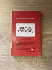 Eric Colledge Jan Van Ruysbroek The Spiritual Espousals (Paperback) Rare