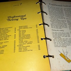 Sewing Book Better Homes and Gardens 1970 Illustrated HC 5-Ring Binder 360 Pages