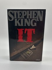 It Stephen King 1986 First Edition 1st Printing Hardcover Dust Jacket Vintage