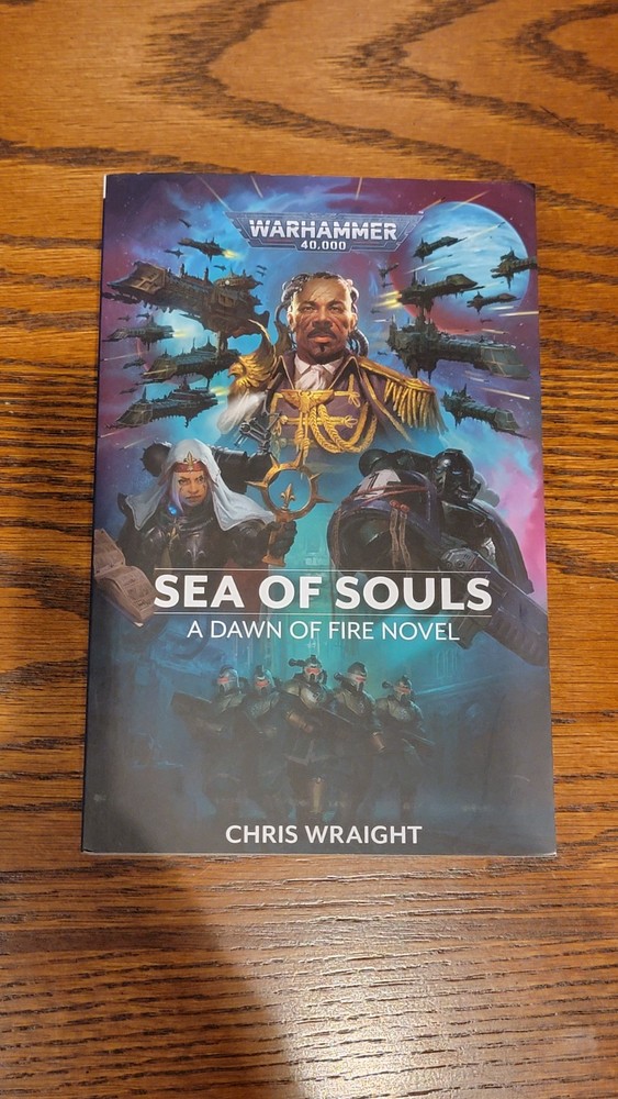 Sea of Souls by Chris Wraight Dawn of Fire Warhammer 40k Trade Paperback NEW