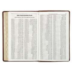 Medium Brown KJV Deluxe Bible with Thumb Index BRAND NEW in Shrink Wrap!!!