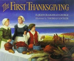 The First Thanksgiving – Hardcover By George, Jean Craighead – GOOD