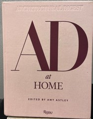 AD at Home: Architectural Digest Edited by Amy Astley 2025 Hardcover