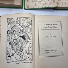 The Bobbsey Twins Vintage Hardcover Book Lot of 5 Laura Lee Hope Grosset Dunlap