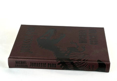 JURASSIC PARK by Michael Crichton Deluxe Collectible Leather Bound Hardcover NEW