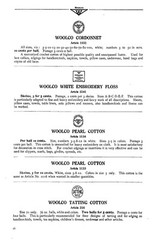 1916 Woolco Knitting & Crocheting Manual 80 Pages