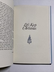 Let’s Keep Christmas By Peter Marshall – Vintage 1981 HC