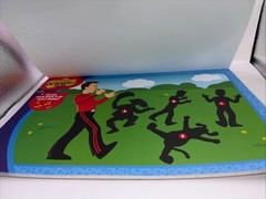 The Wiggles 2014 Coloring & Activity Placemats Book Unused 36 Pages
