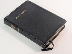 Cambridge Cameo Holy Bible KJV French Morocco Leather India Paper Vintage 1972