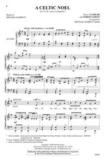 A Celtic Noel SATB Michael Barrett