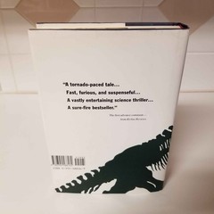 Jurassic Park by Michael Crichton First Trade Edition First Printing 1990 HCDJ