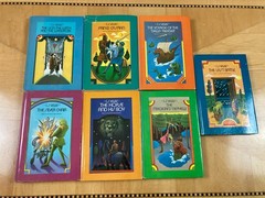 The Chronicles of Narnia – 7 Volume HB Set – C.S. Lewis – Book Club Editions