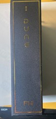 Frank Herbert Dune Ace Premium Edition with custom hardcover sprayed edges