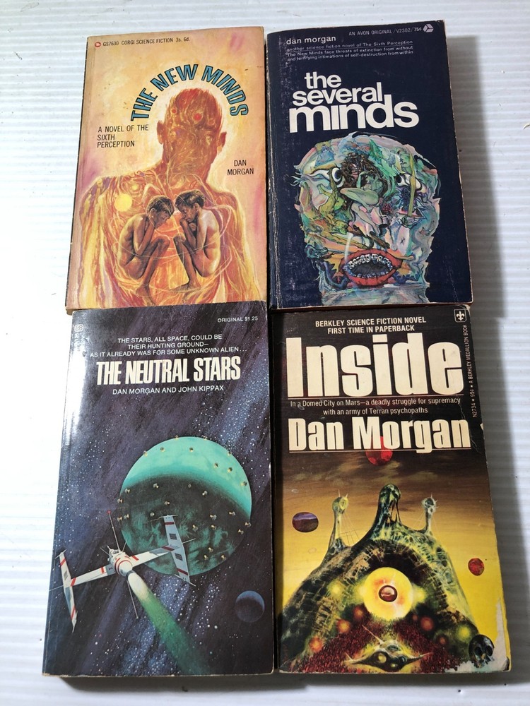 b Dan Morgan lot of 4 INSIDE The New Minds THE SEVERAL MINDS The Neutral Stars
