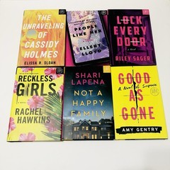 Book of the Month BOTM Hardcover Choose Your Title Fiction Thriller Bundle Lot