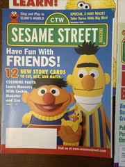ctw sesame street magazine lot Of 13 Mainly 1999 & 2000