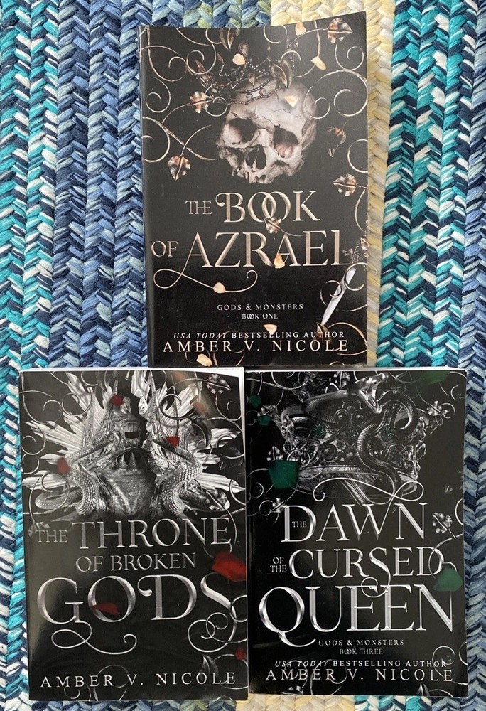 Gods & Monsters Series By Amber V. Nicole 3 Books Collection Set – Fiction – PB