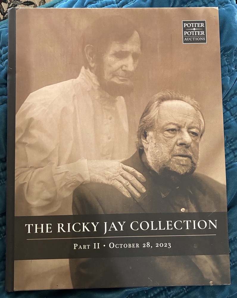 The Ricky Jay Collection Catalog Part II Oct. 28, 2023, Hardcover Book