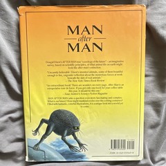 Man After Man:An Anthropology of The Future by Dougal Dixon(First Print) Hardcov