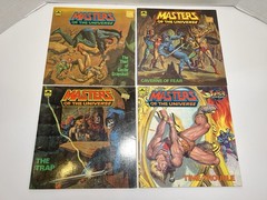 Vintage Masters Of The Universe Golden Books Lot Of 8 MOTU He Man 1980s Books