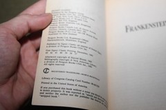 Frankenstein by Mary Shelley 1983 PB 37th Print Signet Classic