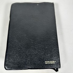 NIV Study BIBLE 1995 Black Bonded Leather 1984 10th Anniversary Zondervan
