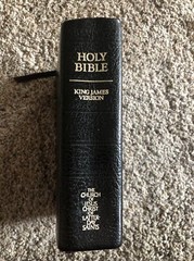 HOLY BIBLE – King James The Church of Jesus Christ LDS 5x7x2.75” Leather 1983