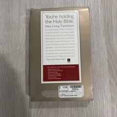 PREMIUM GIFT BIBLE NLT, TUTONE By Tyndale *Excellent Condition*