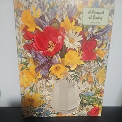 A Bouquet of Poetry: Book One~VINTAGE 1971 Hardcover~Ideals Publishing Co.