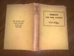 Insects And Their Control By Andrew Wilson 2nd Printing 1931 Horticulture Nature