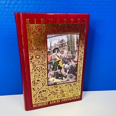 Kidnapped Robert Louis Stevenson Trident Press 2000 Reprint Gild Block Deluxe HC