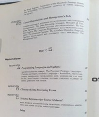 Vintage Computer Programming Book 1966 Automatic Data Processing Elias Awad DJ H