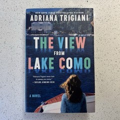 The View from Lake Como by Adriana Trigiani Brand New Hardcover Book + Audiobook