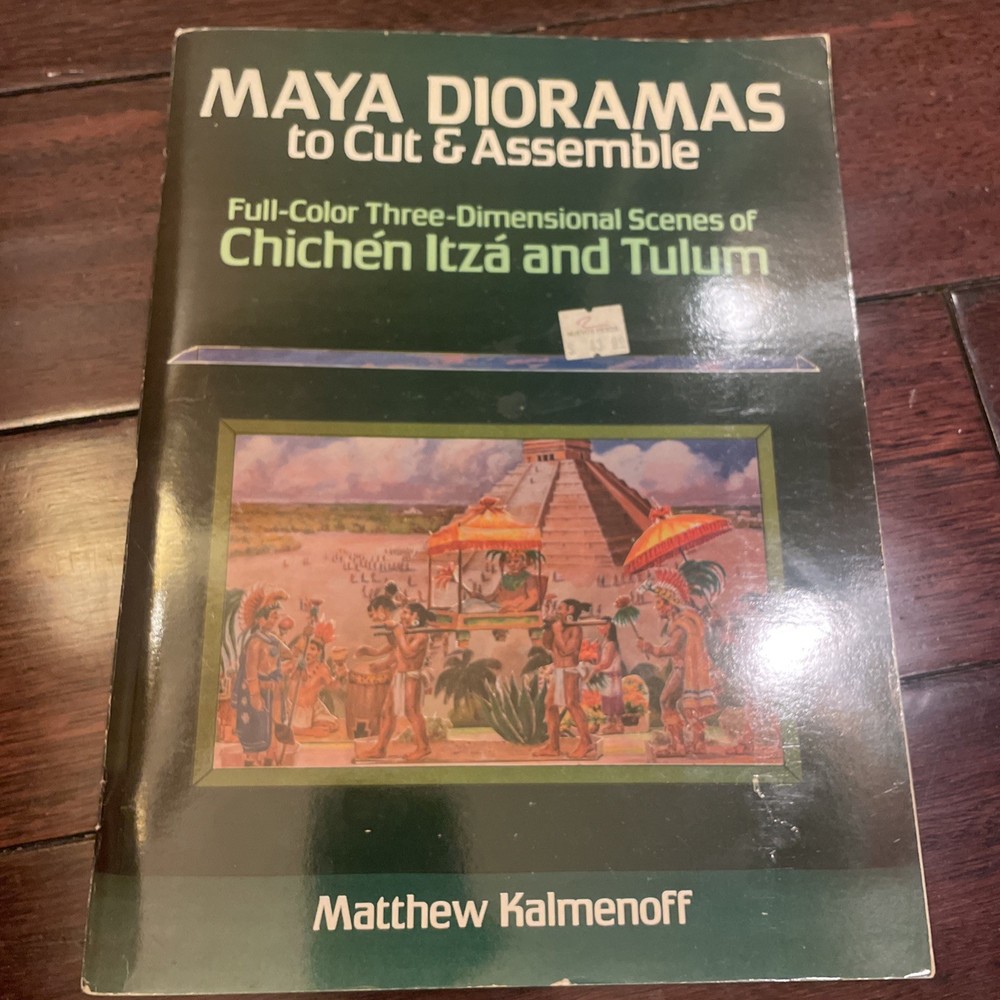 Maya Dioramas to Cut and Assemble : Full-Colour Three-Dimensional
