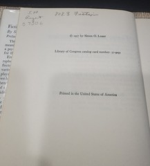 Fiction and the Unconscious by Simon O. Lesser – 1957 – 1st Edition HCDJ