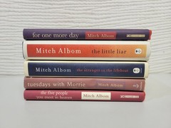 Lot of 5 Mitch Albom Hardcover Books w/ Dust Jackets