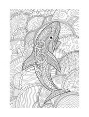 Best Save the Whales Coloring Save the Planet Series 108 Pages 8.5 x 11 All Ages