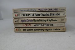 Lot Of 5 Agatha Christie Mystery Paperback *Random Mix* Books Free Shipping