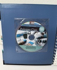 Polymer Clay 101 Book with DVD – Beginner Craft Techniques Jewelry Canes Crafts