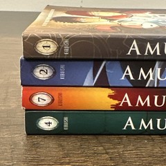 Amulet Books Lot 1 2 4 7 Set Paperback Book Collection By Kazu Kibuishi W5