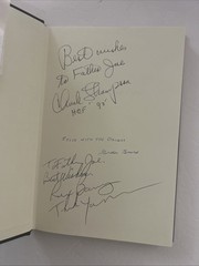 Chuck Thompson & Rex Barney SIGNED Ain’t The Beer Cold Orioles MLB HOF 1996 HC