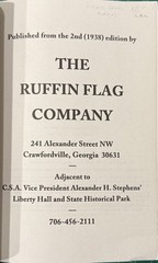 Rare book, A Southern View of the Invasion of the Southern States, 77 pages