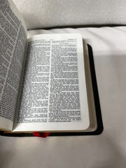 Holy Bible – The Smallest Bible Thomas Nelson 103 Black Leatherflex, gold pages
