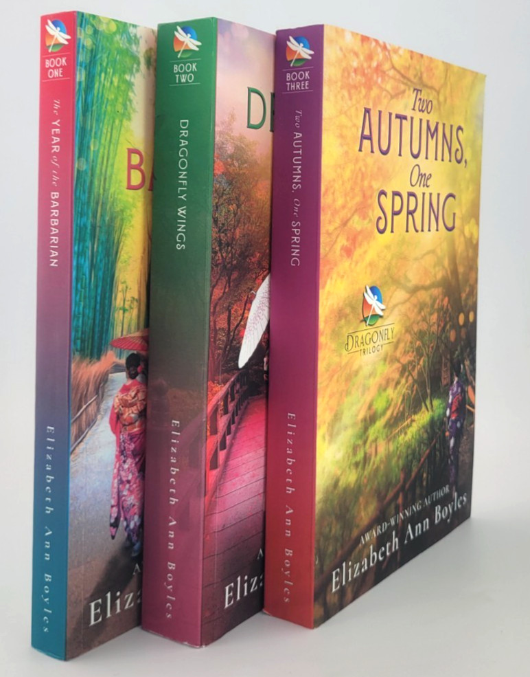 Dragonfly Trilogy Elizabeth Ann Boyles 1-3 Complete Book Set Historical Fiction