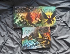 Rick Riordan Percy Jackson and the Olympians 5-Book Paperback Set Fantasy YA