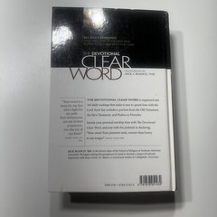 DEVOTIONAL CLEAR WORD – Blanco – Hardcover SDA Adventist